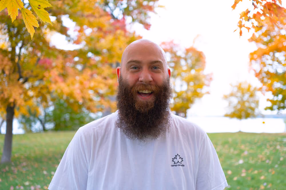 Aidan, Special Projects Team Lead at Camp Canada